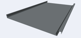 Colorbond® Locked-Seam® Straight